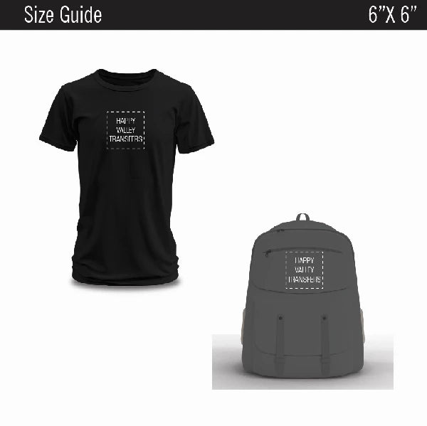 DTF Transfers By Size