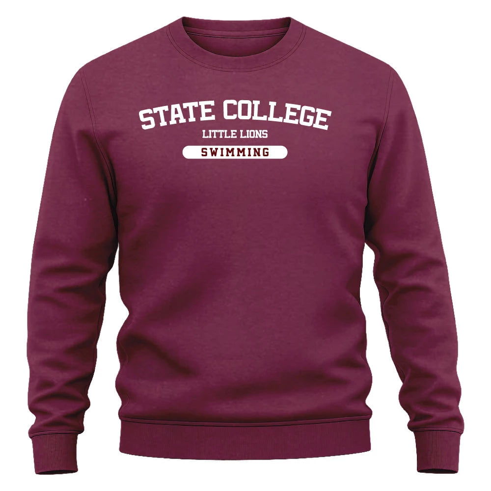 Swimming Youth Crewneck Sweatshirt