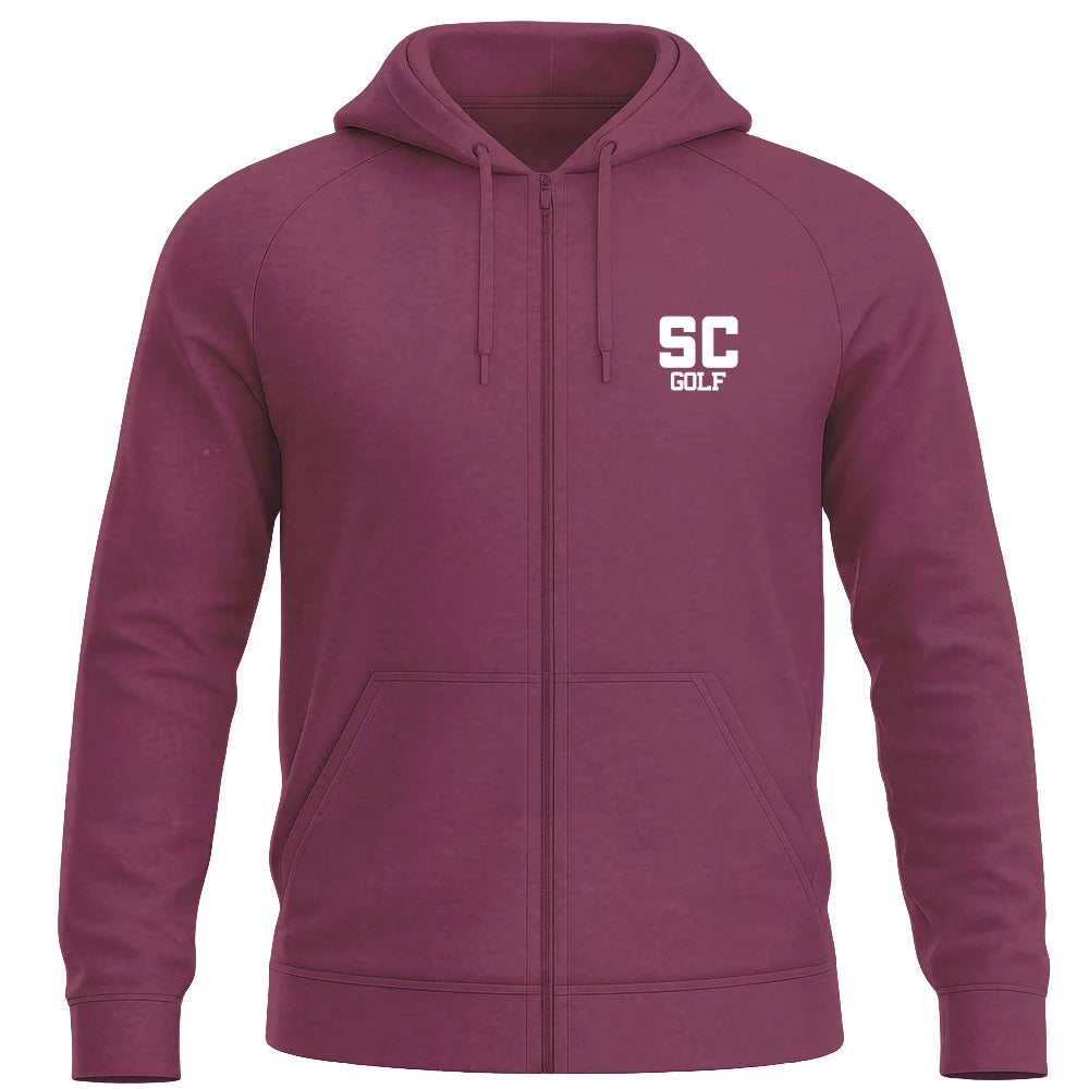 Golf Adult Zip Hoodie
