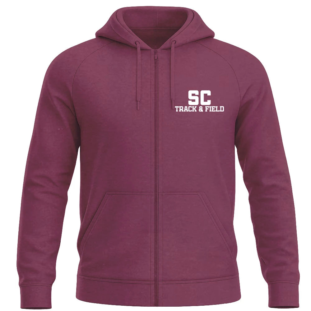 Track & Field Adult Zip Hoodie